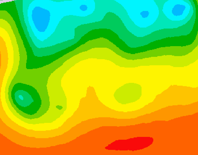 GDPS 500 millibar geopotential height 006 hour forecast chart for Canada based on 2026/09/03 0000Z data