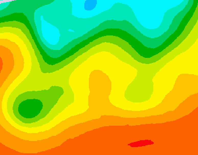 GDPS 500 millibar geopotential height 024 hour forecast chart for Canada based on 2026/09/03 0000Z data