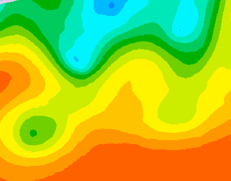 GDPS 500 millibar geopotential height 042 hour forecast chart for Canada based on 2026/09/03 0000Z data