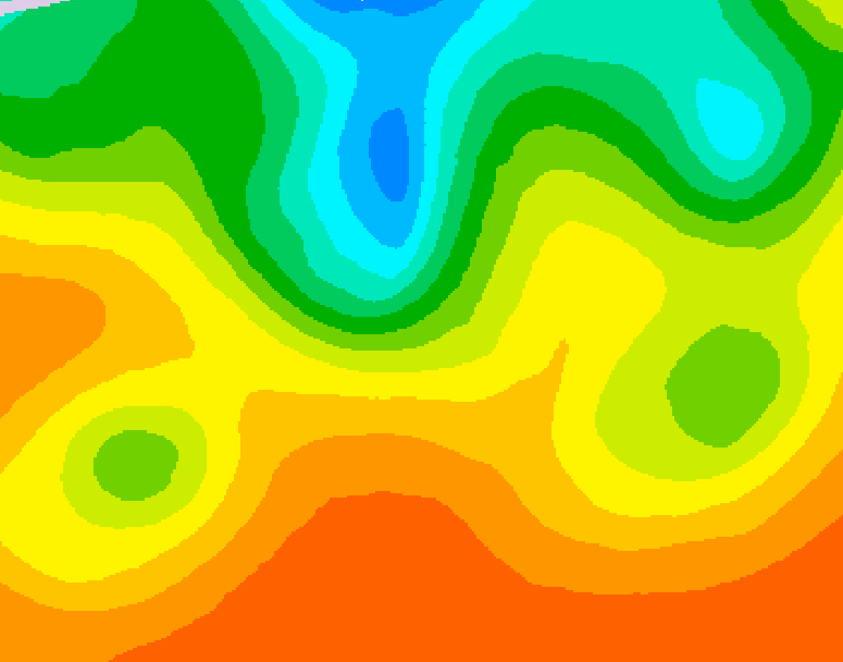 GDPS 500 millibar geopotential height 066 hour forecast chart for Canada based on 2026/09/03 0000Z data