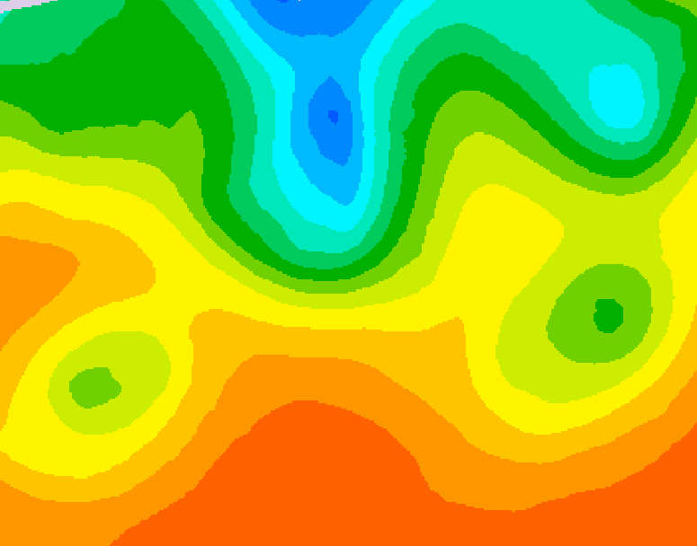 GDPS 500 millibar geopotential height 072 hour forecast chart for Canada based on 2026/09/03 0000Z data
