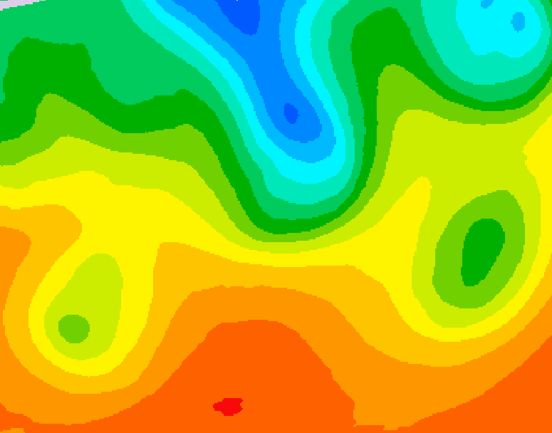 GDPS 500 millibar geopotential height 090 hour forecast chart for Canada based on 2026/09/03 0000Z data
