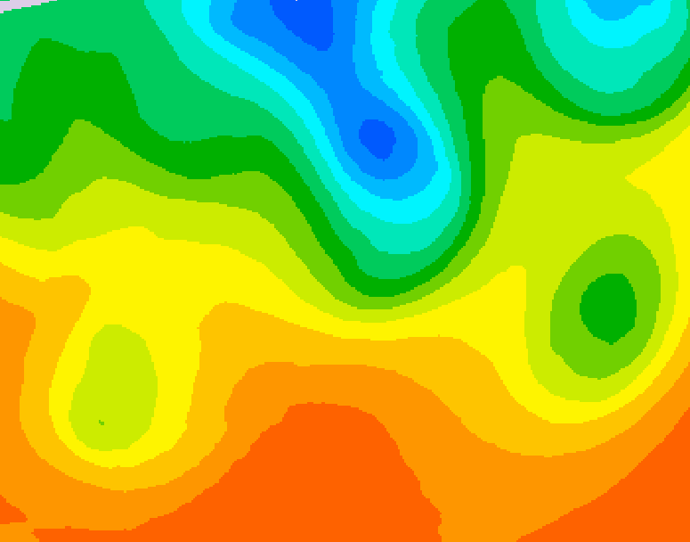 GDPS 500 millibar geopotential height 096 hour forecast chart for Canada based on 2026/09/03 0000Z data