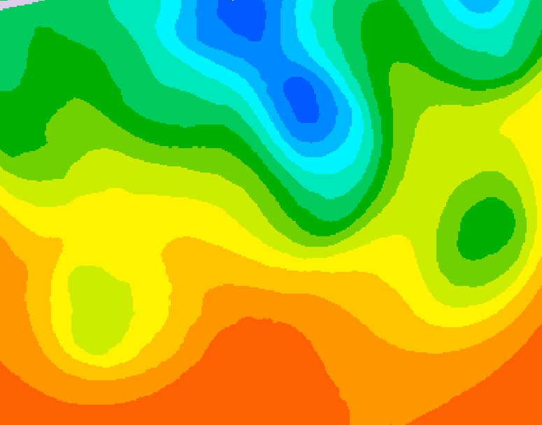 GDPS 500 millibar geopotential height 102 hour forecast chart for Canada based on 2026/09/03 0000Z data