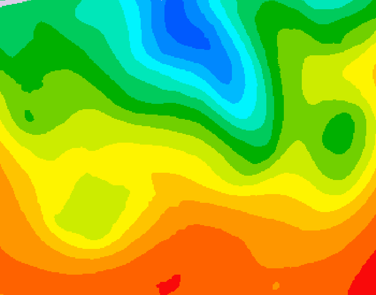GDPS 500 millibar geopotential height 114 hour forecast chart for Canada based on 2026/09/03 0000Z data