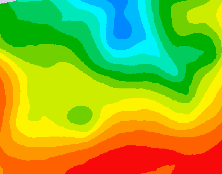 GDPS 500 millibar geopotential height 138 hour forecast chart for Canada based on 2026/09/03 0000Z data