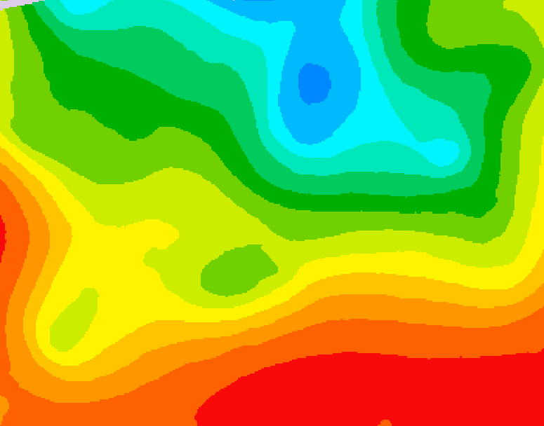 GDPS 500 millibar geopotential height 150 hour forecast chart for Canada based on 2026/09/03 0000Z data