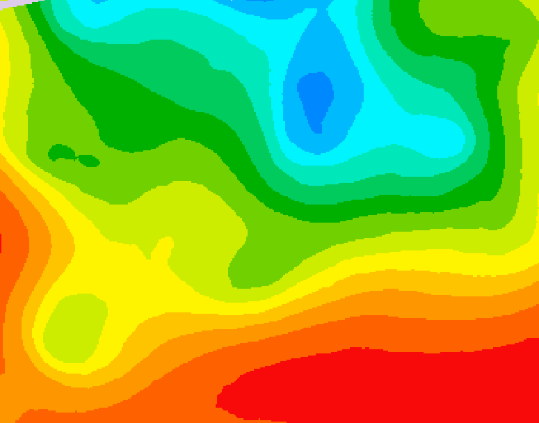 GDPS 500 millibar geopotential height 156 hour forecast chart for Canada based on 2026/09/03 0000Z data