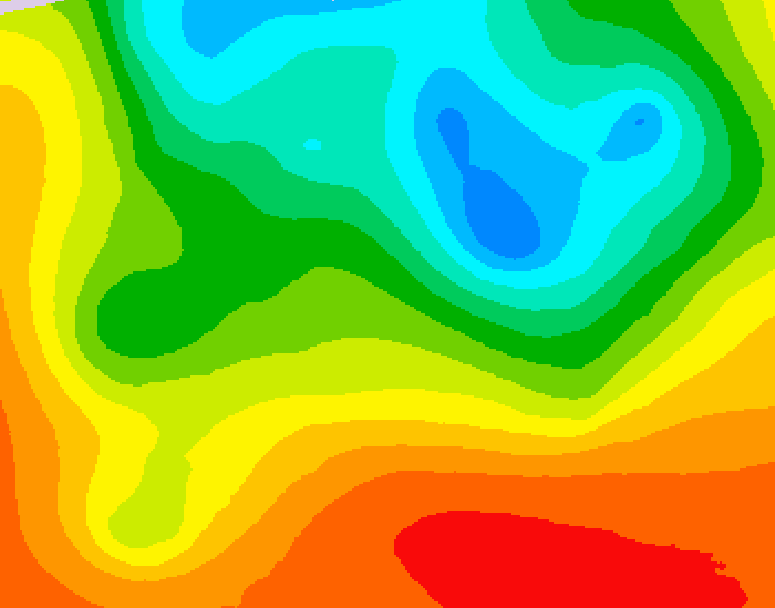 GDPS 500 millibar geopotential height 180 hour forecast chart for Canada based on 2026/09/03 0000Z data