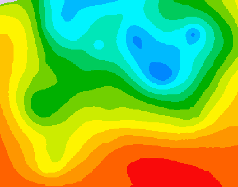 GDPS 500 millibar geopotential height 186 hour forecast chart for Canada based on 2026/09/03 0000Z data
