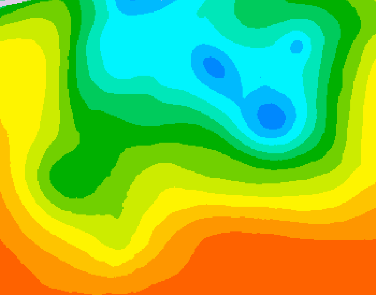 GDPS 500 millibar geopotential height 198 hour forecast chart for Canada based on 2026/09/03 0000Z data