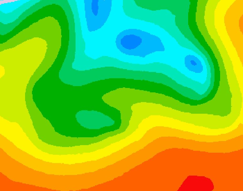 GDPS 500 millibar geopotential height 222 hour forecast chart for Canada based on 2026/09/03 0000Z data