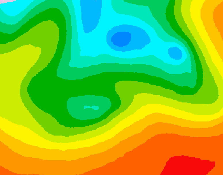 GDPS 500 millibar geopotential height 228 hour forecast chart for Canada based on 2026/09/03 0000Z data