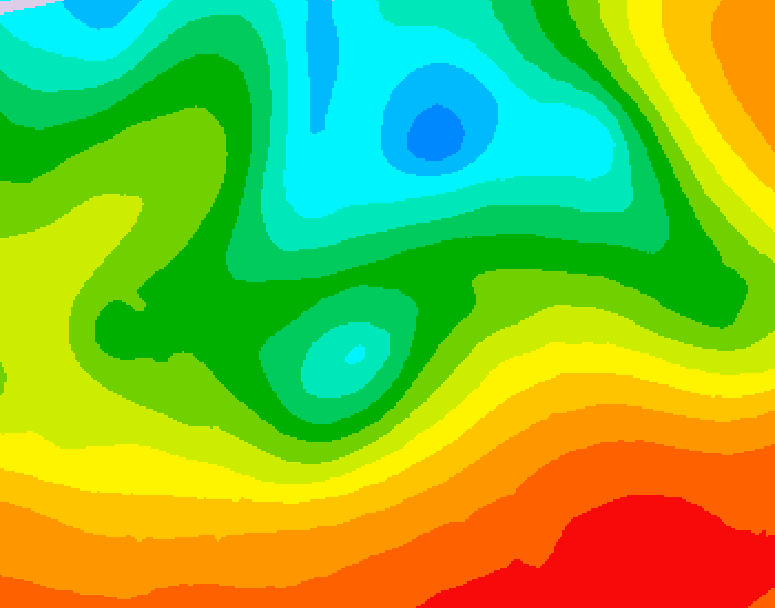 GDPS 500 millibar geopotential height 240 hour forecast chart for Canada based on 2026/09/03 0000Z data