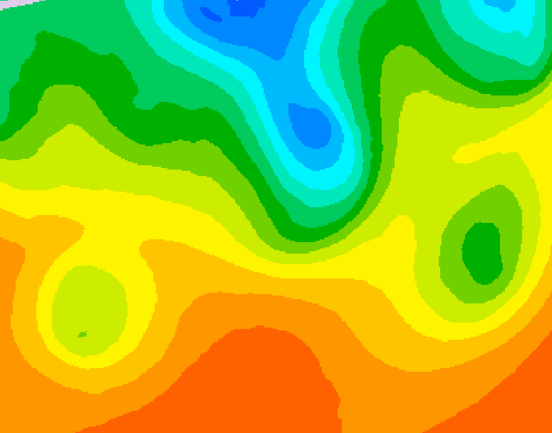 GDPS 500 millibar geopotential height 084 hour forecast chart for Canada based on 2026/09/03 1200Z data