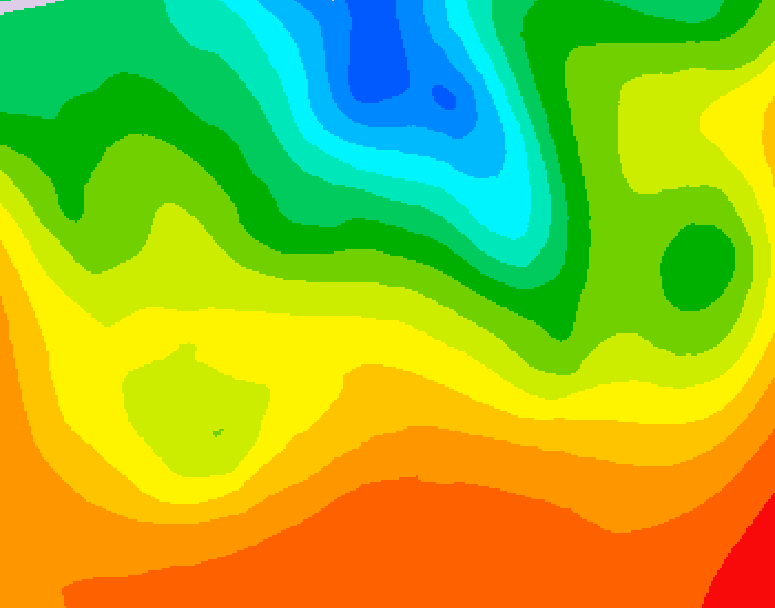 GDPS 500 millibar geopotential height 108 hour forecast chart for Canada based on 2026/09/03 1200Z data