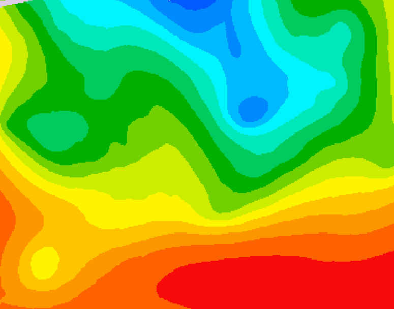 GDPS 500 millibar geopotential height 156 hour forecast chart for Canada based on 2026/09/03 1200Z data
