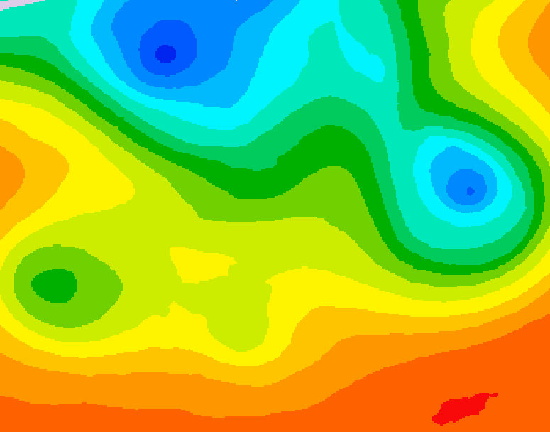 GDPS 500 millibar geopotential height 216 hour forecast chart for Canada based on 2026/09/03 1200Z data