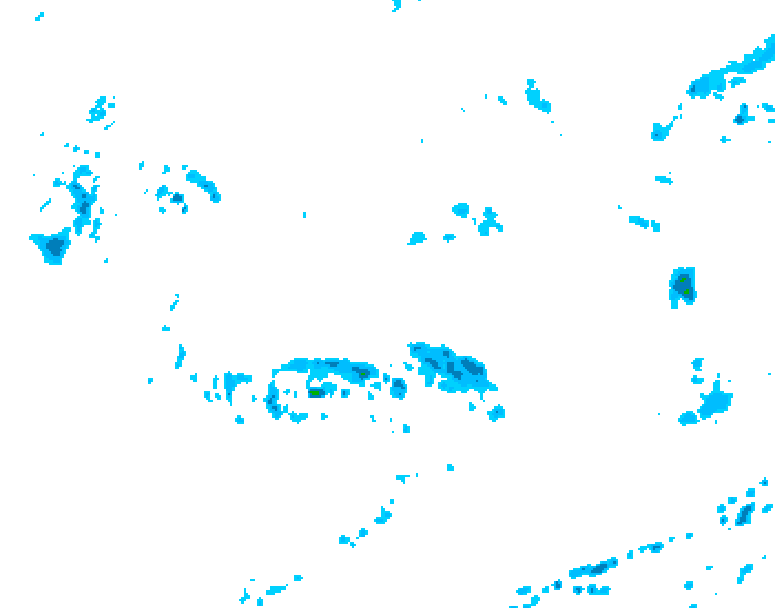 GDPS precipitation 144 hour forecast chart for Canada based on 2026/09/03 0000Z data