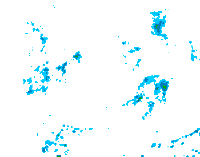 GDPS precipitation 174 hour forecast chart for Canada based on 2026/09/03 0000Z data