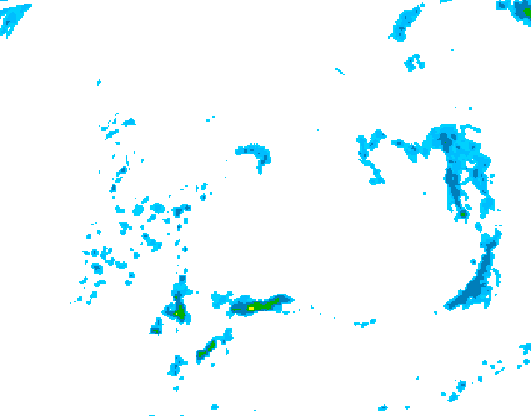 GDPS precipitation 198 hour forecast chart for Canada based on 2026/09/03 0000Z data