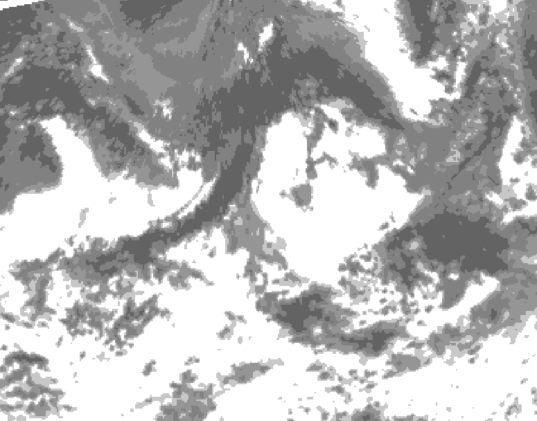 GDPS total cloud 048 hour forecast chart for Canada based on 2026/09/03 0000Z data