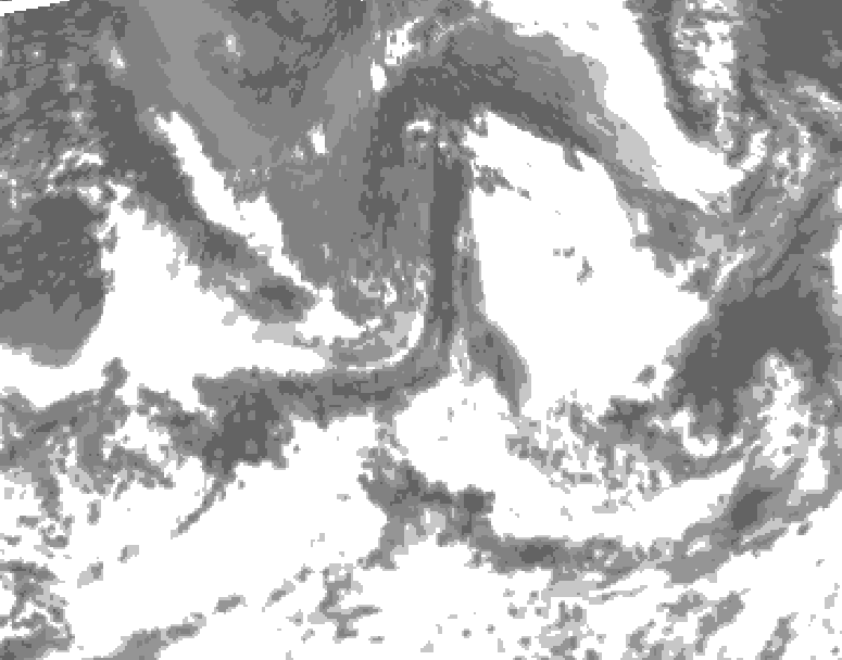 GDPS total cloud 066 hour forecast chart for Canada based on 2026/09/03 0000Z data