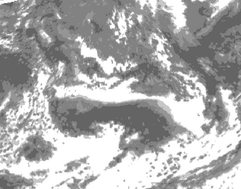 GDPS total cloud 144 hour forecast chart for Canada based on 2026/09/03 0000Z data
