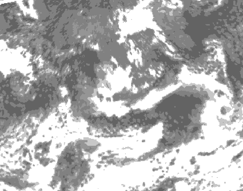 GDPS total cloud 168 hour forecast chart for Canada based on 2026/09/03 0000Z data
