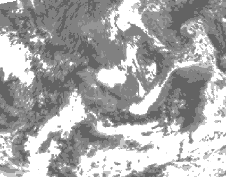 GDPS total cloud 180 hour forecast chart for Canada based on 2026/09/03 0000Z data