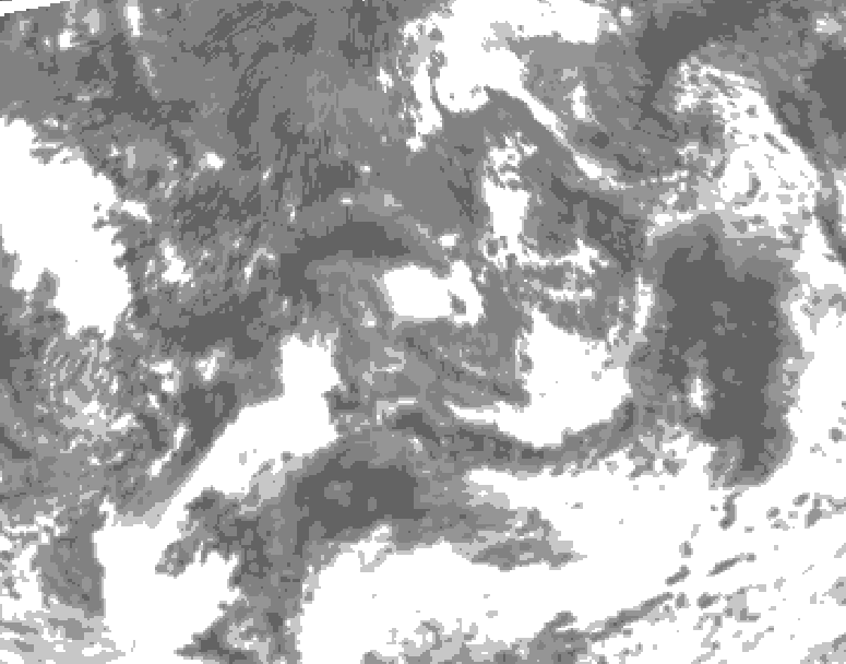 GDPS total cloud 186 hour forecast chart for Canada based on 2026/09/03 0000Z data