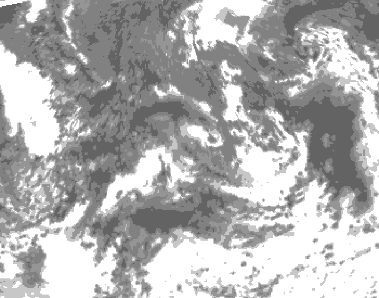 GDPS total cloud 192 hour forecast chart for Canada based on 2026/09/03 0000Z data