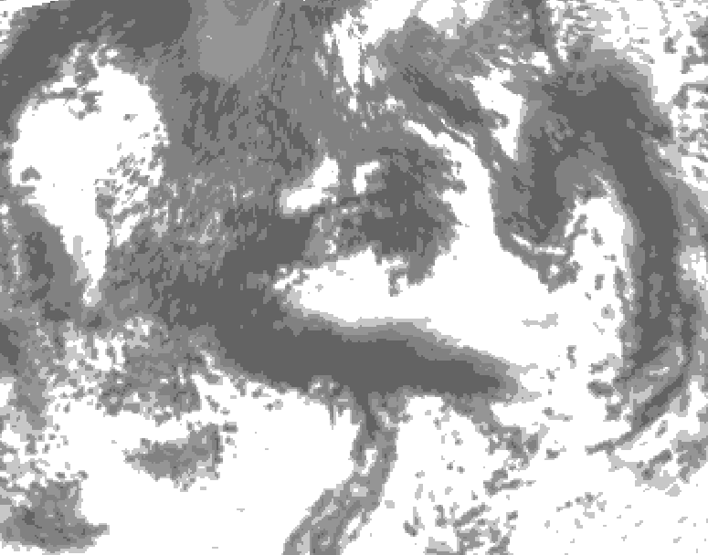 GDPS total cloud 216 hour forecast chart for Canada based on 2026/09/03 0000Z data
