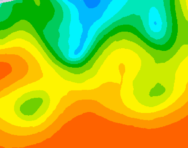 GDPS 500 millibar geopotential height 030 hour forecast chart for Canada based on 2026/09/04 0000Z data