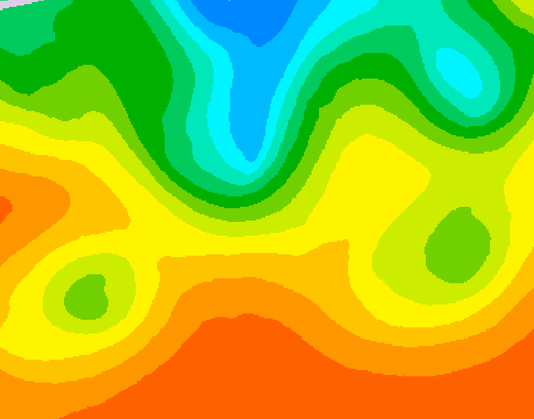 GDPS 500 millibar geopotential height 042 hour forecast chart for Canada based on 2026/09/04 0000Z data
