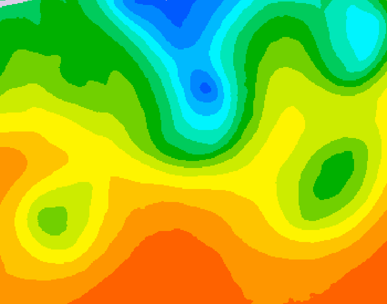 GDPS 500 millibar geopotential height 060 hour forecast chart for Canada based on 2026/09/04 0000Z data