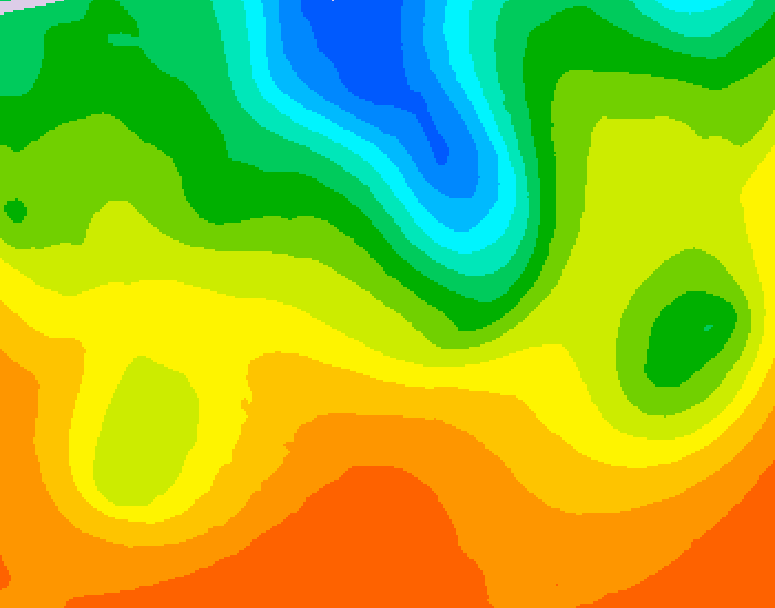 GDPS 500 millibar geopotential height 078 hour forecast chart for Canada based on 2026/09/04 0000Z data