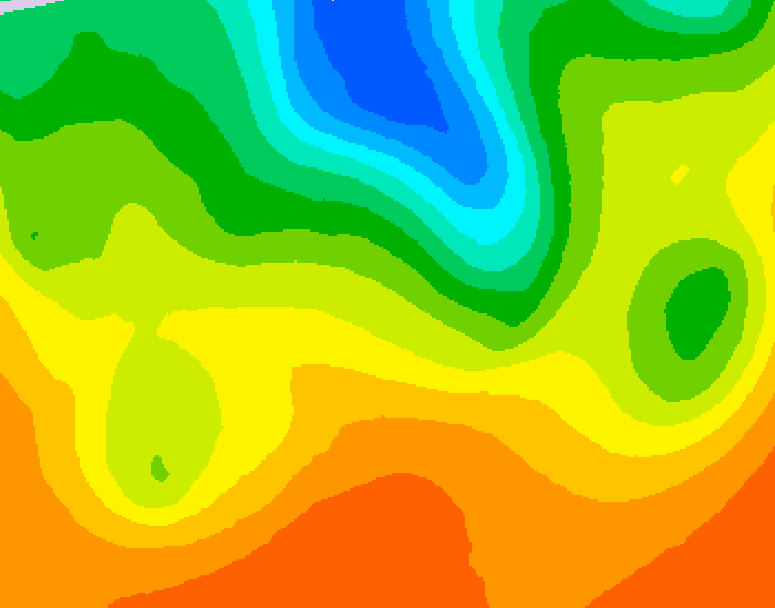 GDPS 500 millibar geopotential height 084 hour forecast chart for Canada based on 2026/09/04 0000Z data