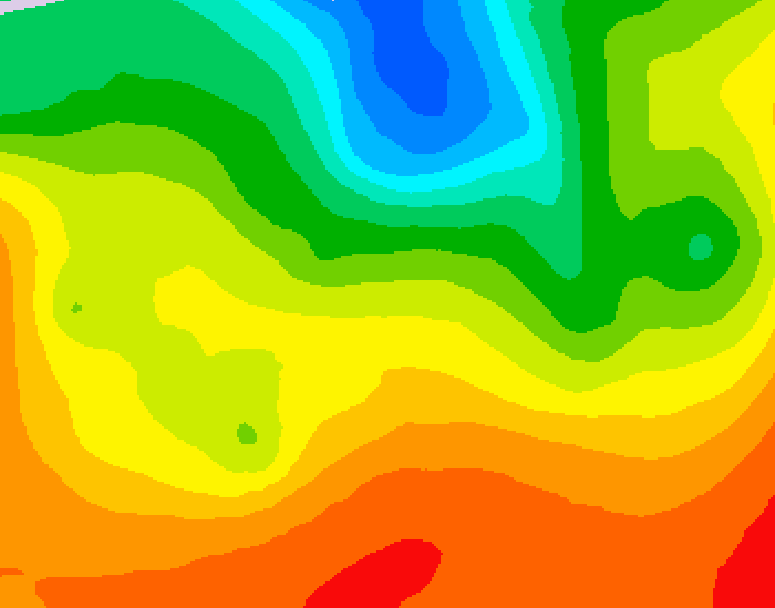 GDPS 500 millibar geopotential height 102 hour forecast chart for Canada based on 2026/09/04 0000Z data
