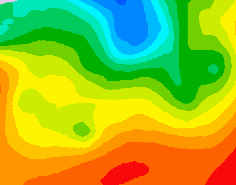 GDPS 500 millibar geopotential height 108 hour forecast chart for Canada based on 2026/09/04 0000Z data