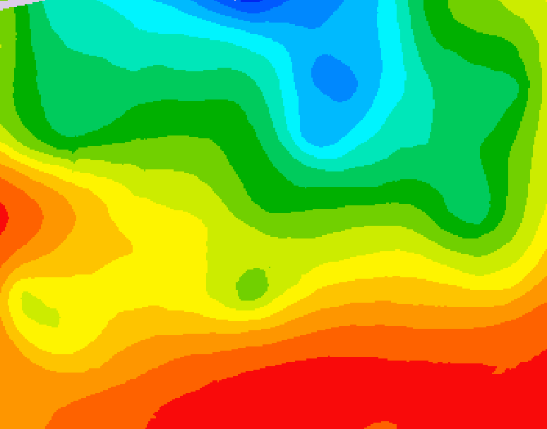 GDPS 500 millibar geopotential height 126 hour forecast chart for Canada based on 2026/09/04 0000Z data