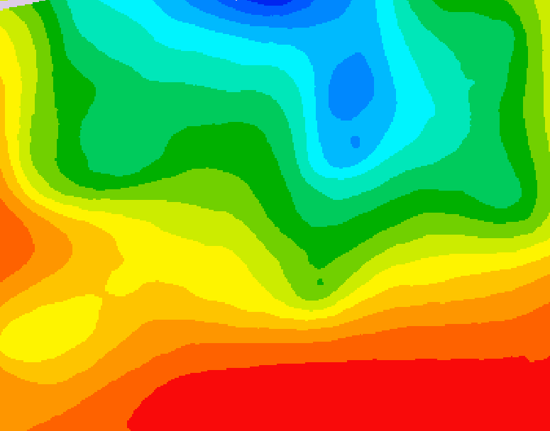 GDPS 500 millibar geopotential height 138 hour forecast chart for Canada based on 2026/09/04 0000Z data