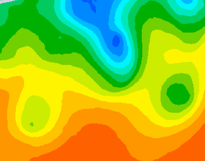 GDPS 500 millibar geopotential height 060 hour forecast chart for Canada based on 2026/09/04 1200Z data