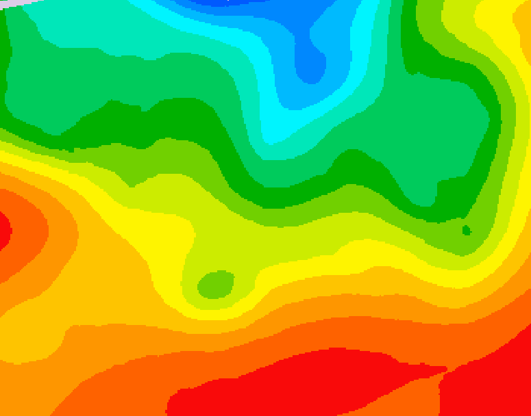GDPS 500 millibar geopotential height 108 hour forecast chart for Canada based on 2026/09/04 1200Z data