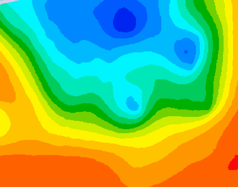 GDPS 500 millibar geopotential height 192 hour forecast chart for Canada based on 2026/09/04 1200Z data