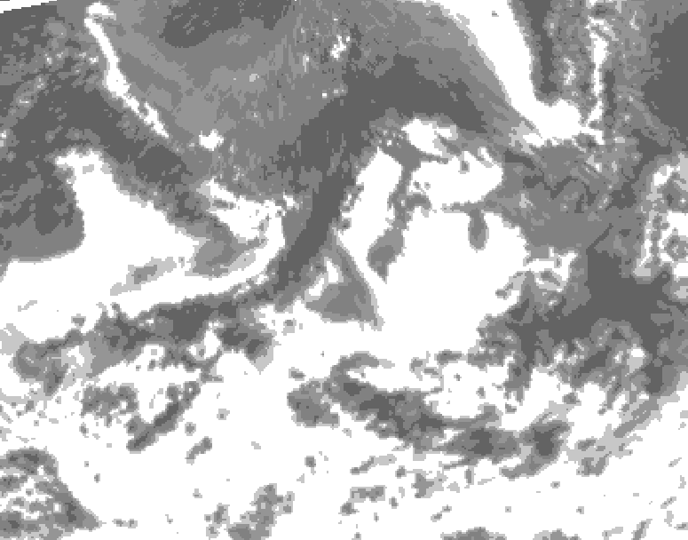 GDPS total cloud 030 hour forecast chart for Canada based on 2026/09/04 0000Z data