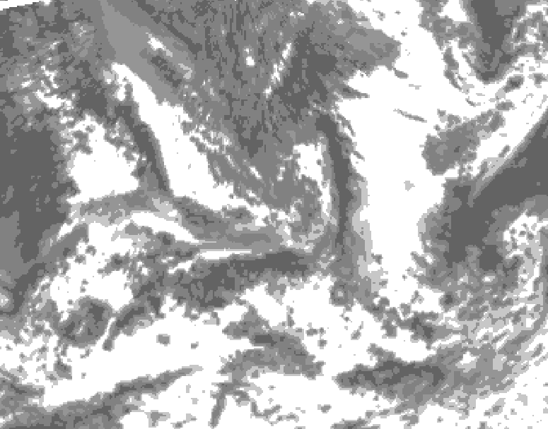 GDPS total cloud 060 hour forecast chart for Canada based on 2026/09/04 0000Z data
