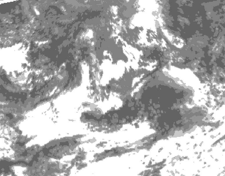 GDPS total cloud 144 hour forecast chart for Canada based on 2026/09/04 0000Z data