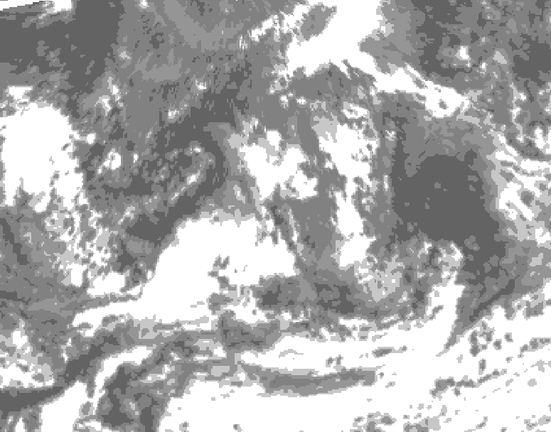 GDPS total cloud 162 hour forecast chart for Canada based on 2026/09/04 0000Z data