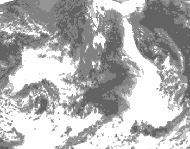 GDPS total cloud 216 hour forecast chart for Canada based on 2026/09/04 0000Z data